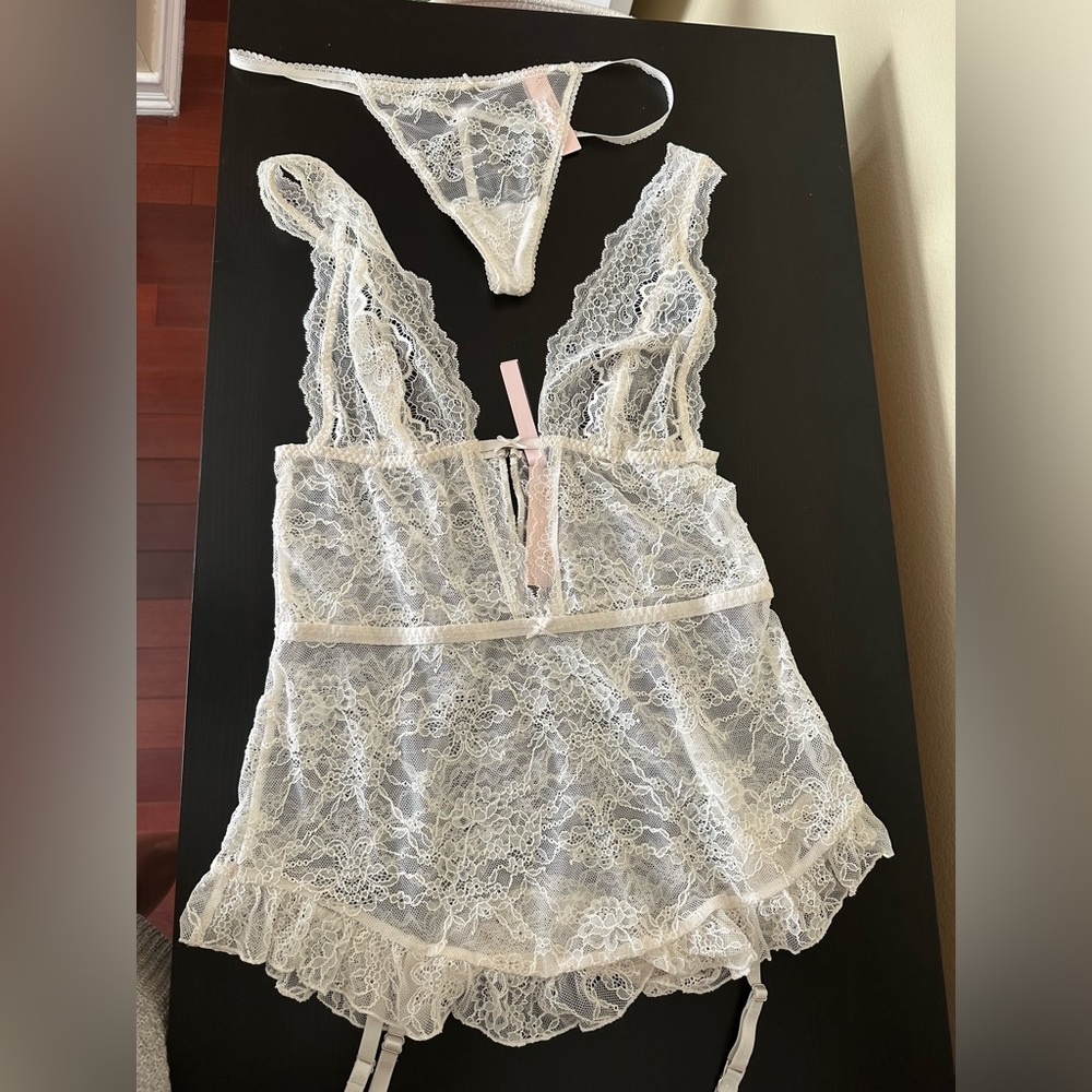 Victoria Secret Teddie and Thong